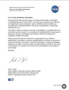 Firoos Ghathfaan, Remaja Subang yang Raih LoA NASA Berkat Temuan Celah Situs img 20260412 wa0018