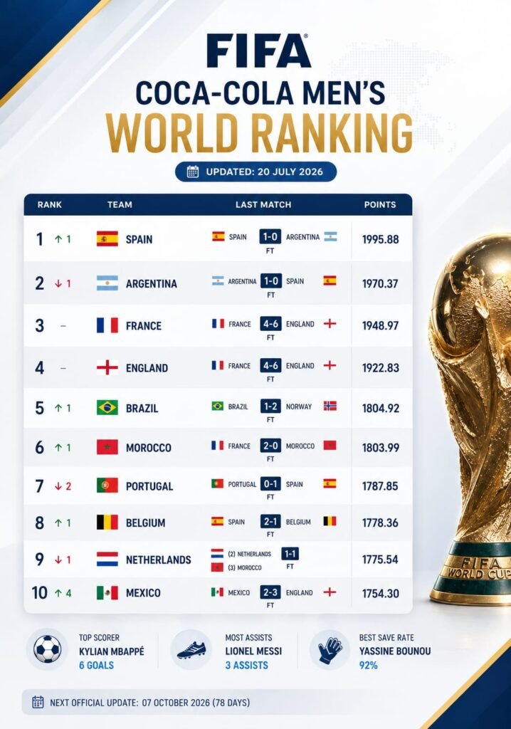 Juara Dunia 2026, Spanyol Gusur Argentina dari Puncak Ranking FIFA whatsapp image 2026 07 21 at 10.45.24 am