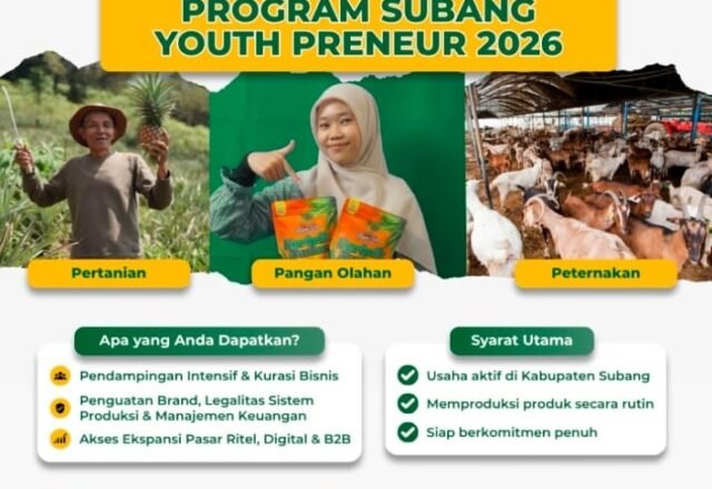Bapperida Subang Buka Subang Youth Preneur 2026, UMKM Pangan hingga Peternakan Bisa Daftar img 20261030 wa0042