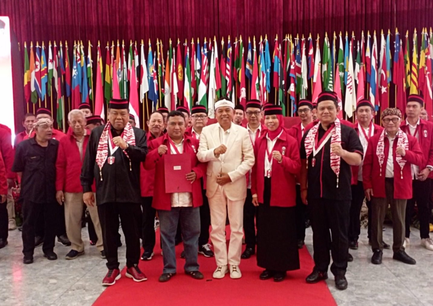 Pengukuhan kepengurusan PA GMNI Jawa Barat masa bakti 2026–2031 di Gedung Merdeka, Kota Bandung, Sabtu (24/10/2026).